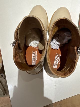 Botines Pikolinos Beige Mujer