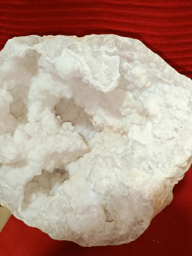 Geoda Grande Cuarzo Calcita Azúcar 6,5kg