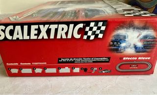 Scalextric Tecnitoys circuito C1 Efecto Nieve