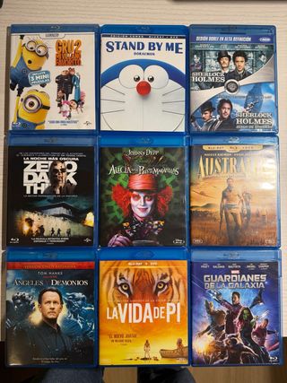 Lote 9 Películas Blu-ray Variadas