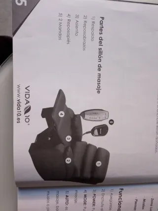 Sofá reclinable elevador de piel