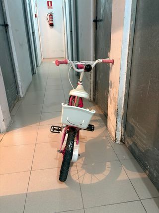Bicicleta niña 3-5 años rosa