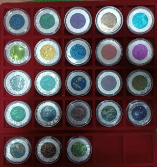 Colección 25€ Austria Niobio