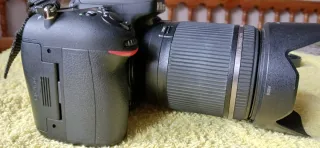 Cámara Nikon D7100 + Tamron 18-200 VC