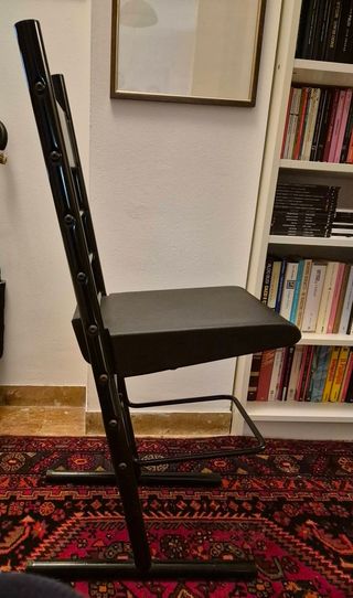 Sedia Design Felcaro Pelle e Metallo