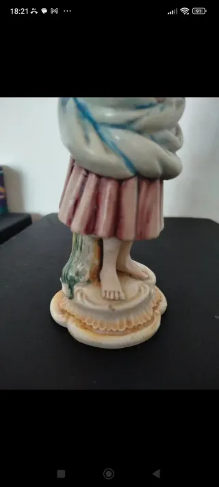 Ceramica Ponte Bassano contadina cesto frutta