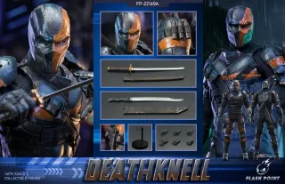 Figura 1/6 Deathstroke Flash Point Diecast DC