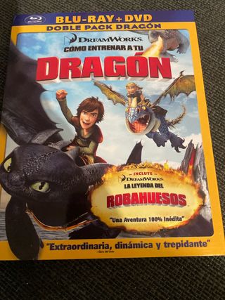 Como Entrenar a Tu Dragón Blu-ray + DVD