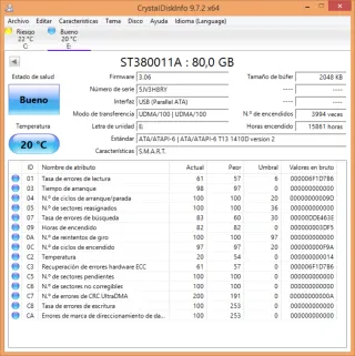 Disco Duro HDD 80GB Seagate