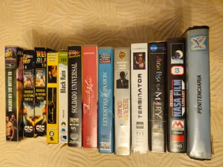 Lote 10 Film VHS Azione/Avventura/Fantascienza