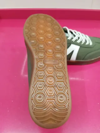 Zapatillas NYC Hombre Verde y Blanco