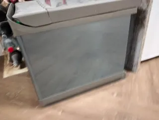 Cubo de basura reciclable de acero inoxidable