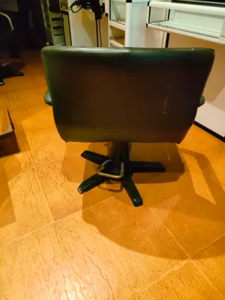 Silla de peluquería con elevación