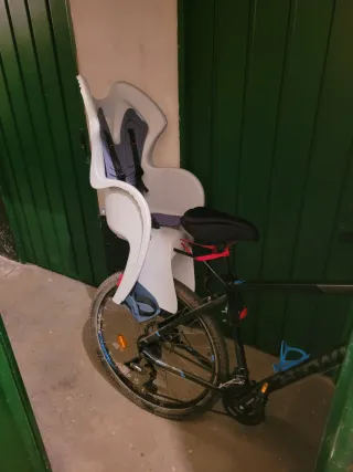 Silla portabebés para bicicleta