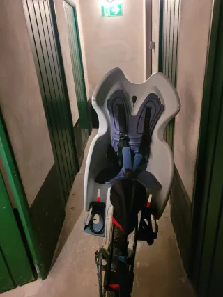 Silla portabebés para bicicleta