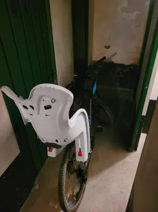 Silla portabebés para bicicleta