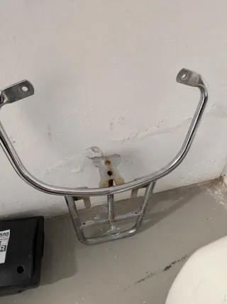 Portaequipajes Vespa LX Plata