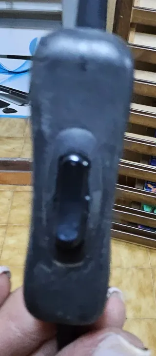 Lámpara pie gris 175 cm