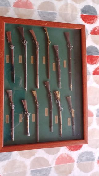 Cuadro Escopetas Decorativas Colección