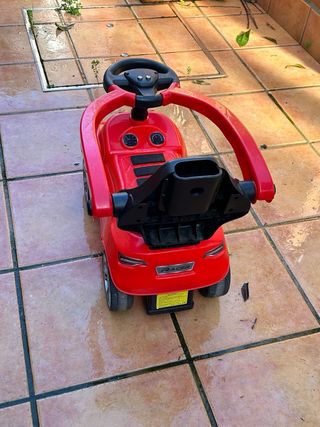 Correpasillos Coche Bebe Rojo