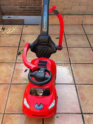 Correpasillos Coche Bebe Rojo