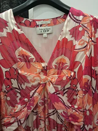 Vestido largo estampado Pedro del Hierro