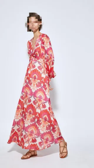 Vestido largo estampado Pedro del Hierro