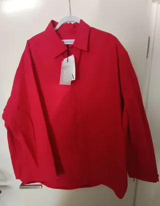 Camisa Zara Ancha Roja