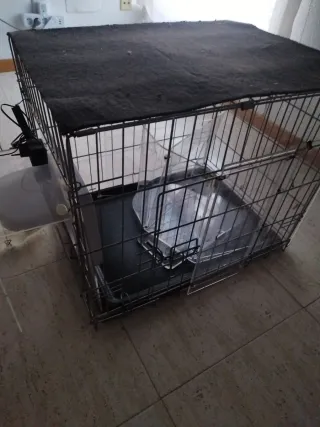 Jaula transportín para gatos/perros pequeños