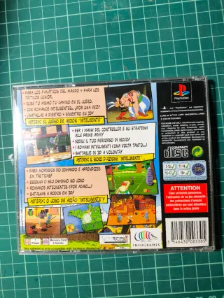 Asterix PS1 (PlayStation 1) Videojuego PAL