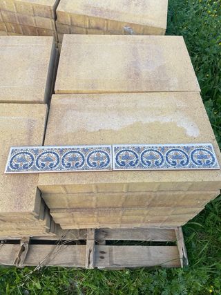 Cenefa rodapié mosaico