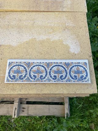 Cenefa rodapié mosaico