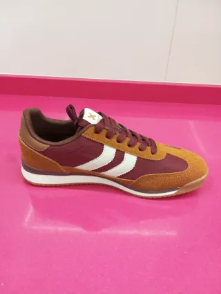 Zapatillas XTI Hombre Marrón/Rojo