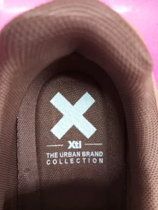 Zapatillas XTI Hombre Marrón/Rojo