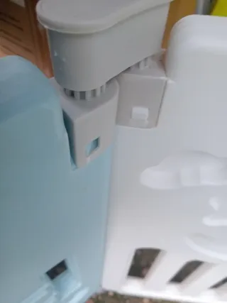 Parque infantil DripeX azul y blanco