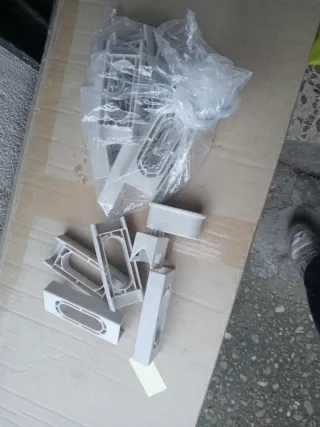 Parque infantil DripeX azul y blanco