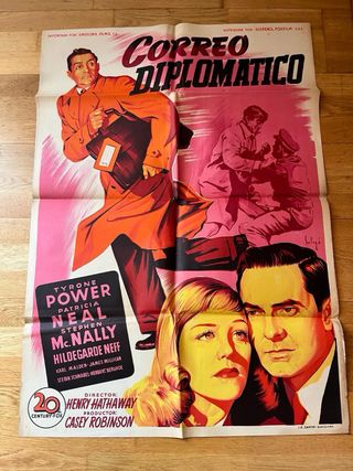 Lote 6 posters cine Oro en Barras