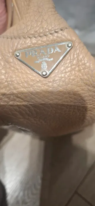 Borsa Prada Moon Beige Pelle