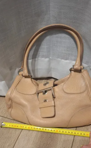 Borsa Prada Moon Beige Pelle