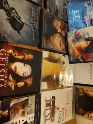 Lote 12 DVDs: Kubo, E.T. precintada steelbook batm