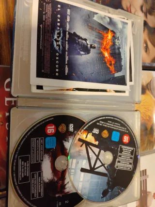 Lote 12 DVDs: Kubo, E.T. precintada steelbook batm