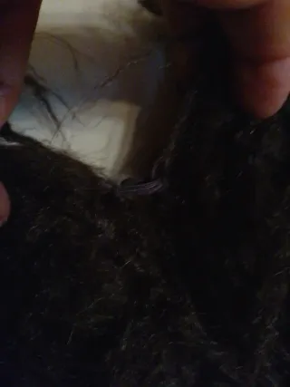 Chaleco pelo sintético marrón