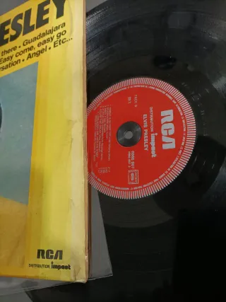 Vinilo LP Elvis Presley - recopilatorio 1977