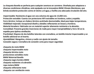 Chaqueta BMW Motorrad Bavella Gris