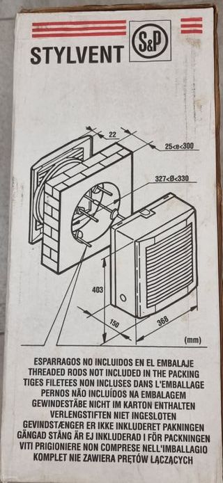 Extractor S&P STYLVENT HV-300 A