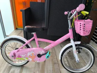 Bicicleta infantil rosa Btwin Princess
