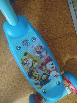 Patinete Patrulla Canina 3 Ruedas