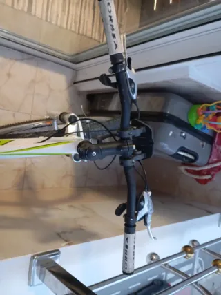 Bicicleta Orbea Blanca y Verde