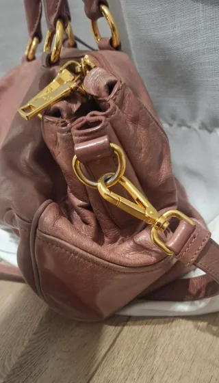 Borsa Prada Antico Rosa Pelle