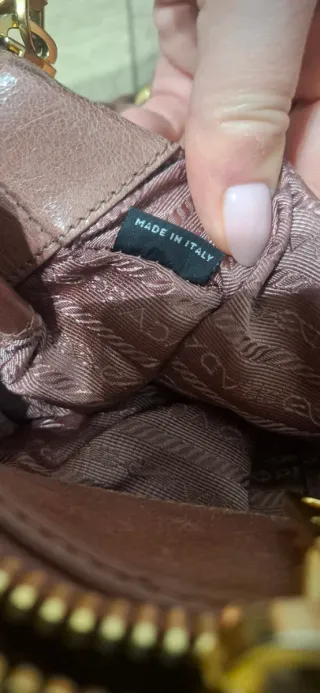 Borsa Prada Antico Rosa Pelle